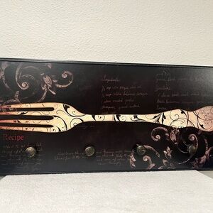 Hobby Lobby Black and Brown Recipe Organizer